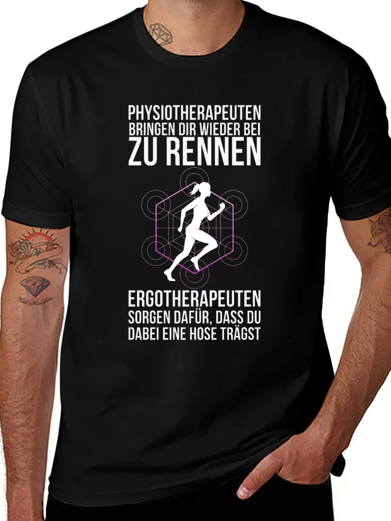 Physio & Ergo Therapist Running T-Shirt