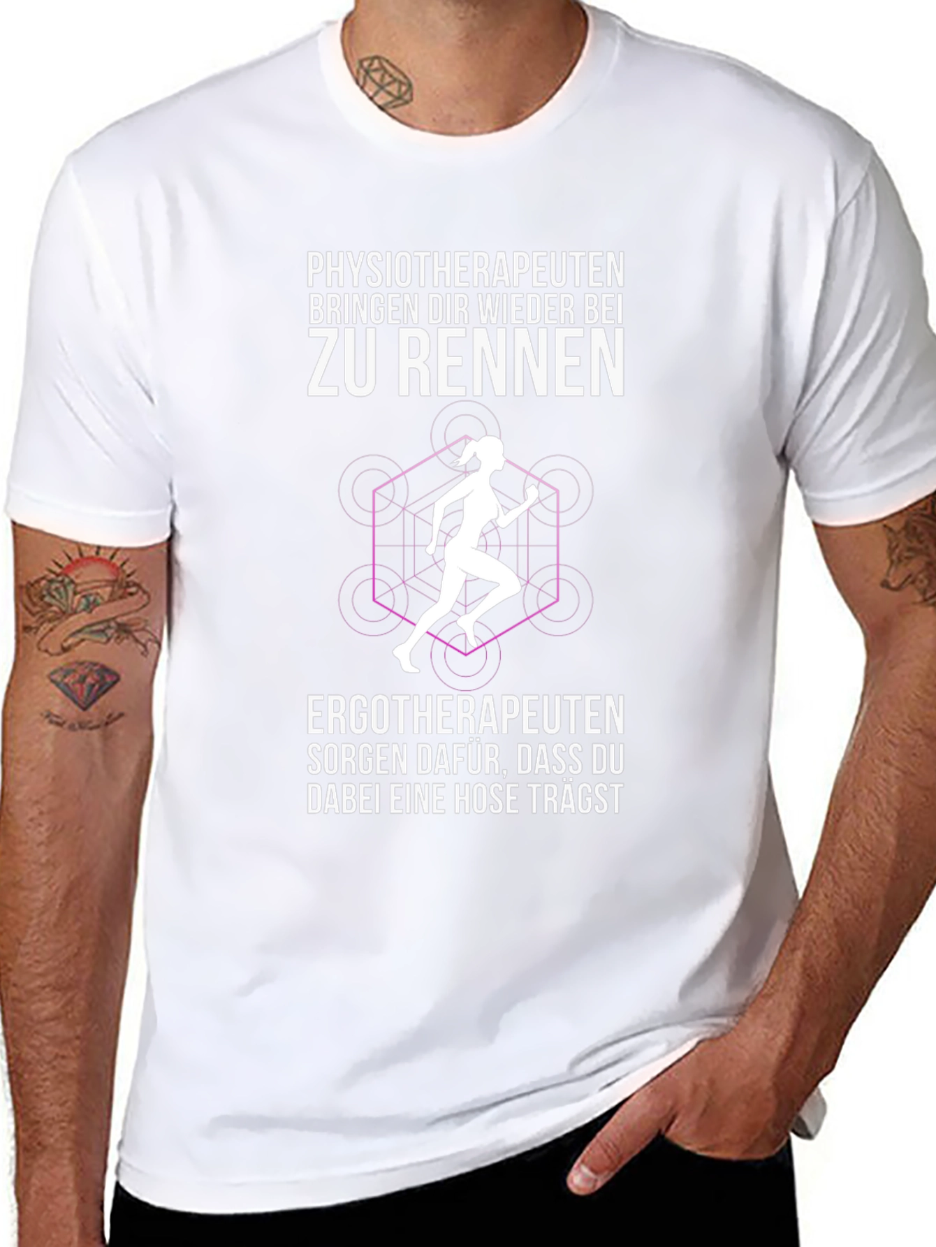 Physio & Ergo Therapist Running T-Shirt