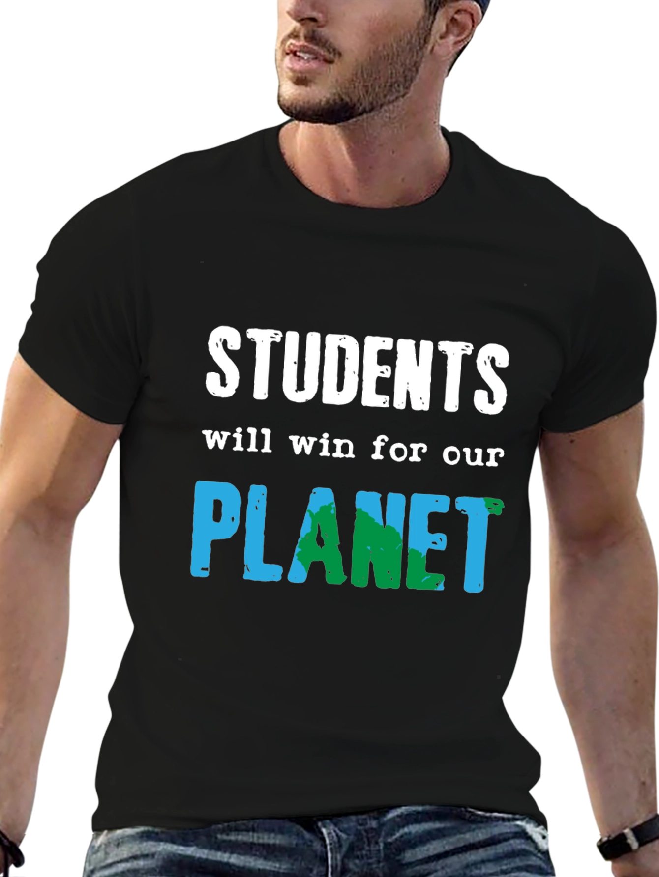 Students Will Win Planet Graphic Tee