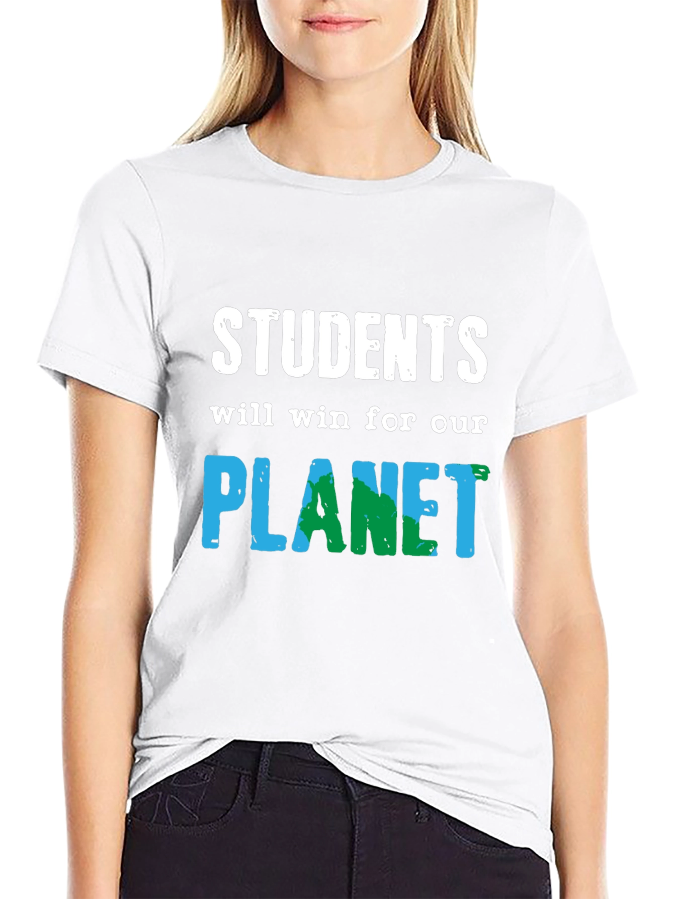 Students Will Win Planet Graphic Tee