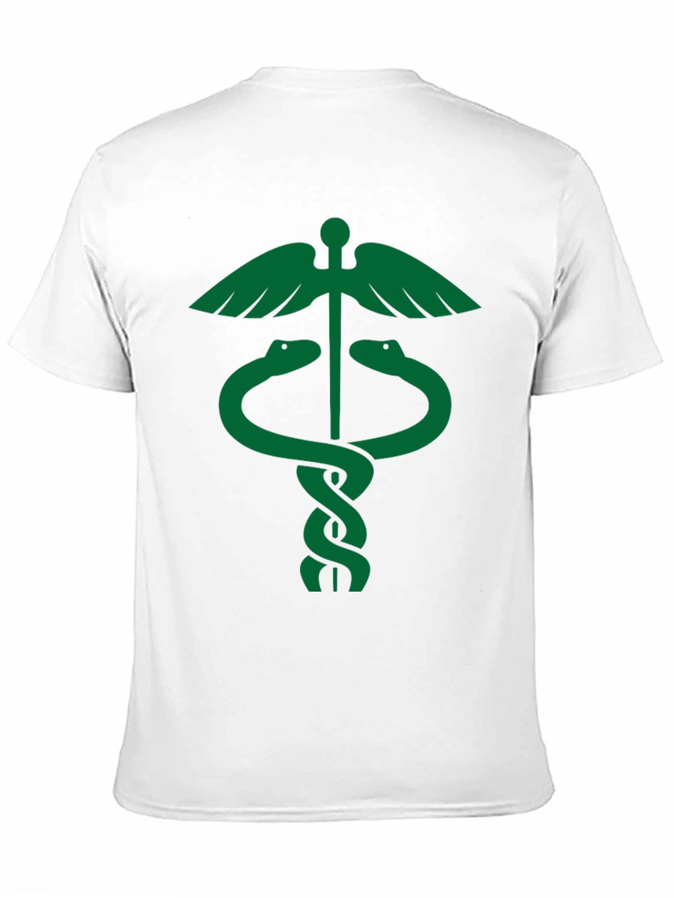 Caduceus Symbol Black T-Shirt