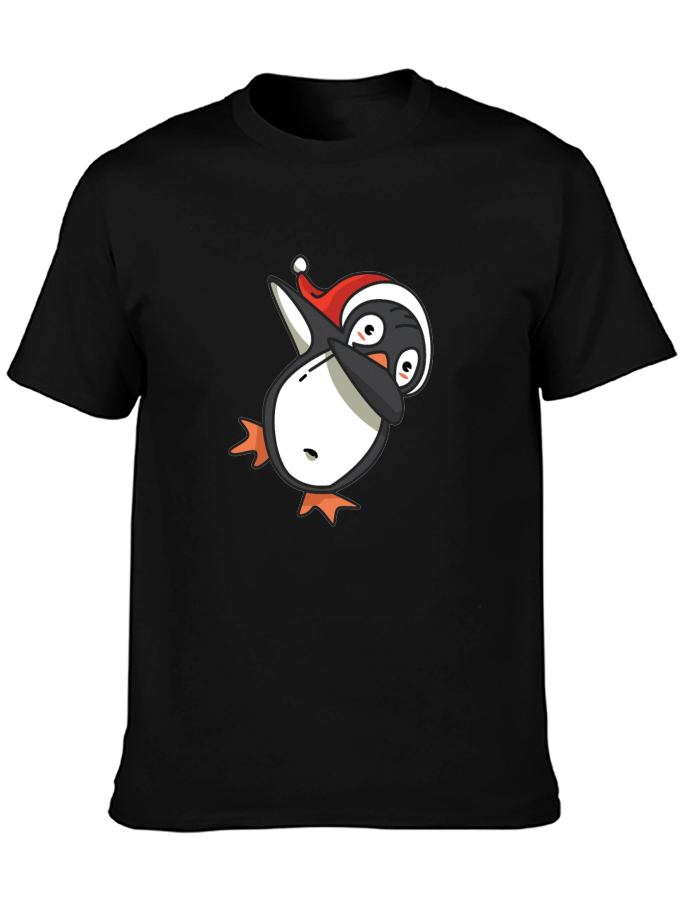 Dabbing Penguin Christmas T-Shirt