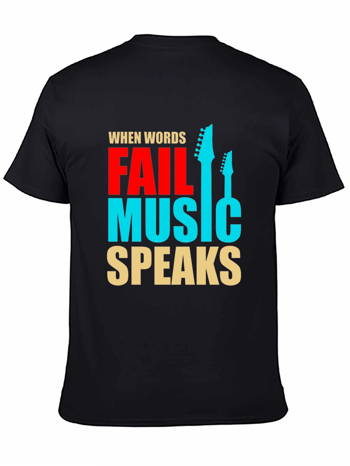 Music Speaks Graphic Tee