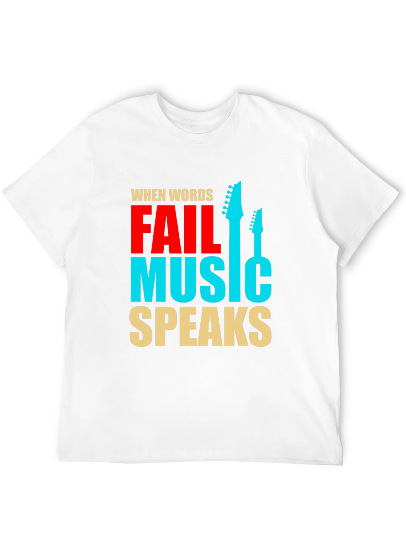 Music Speaks Graphic Tee