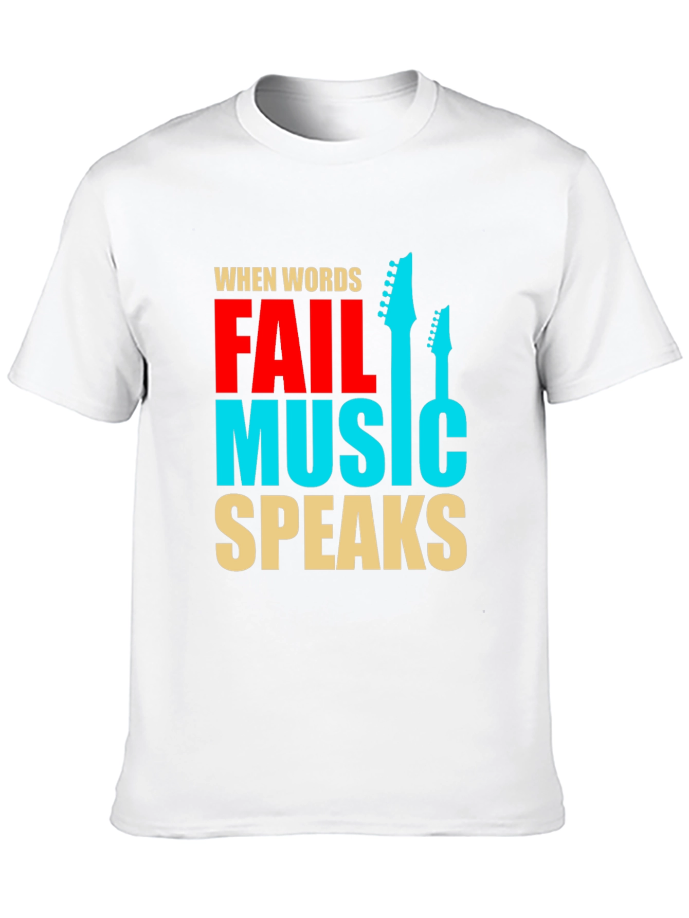 Music Speaks Graphic Tee