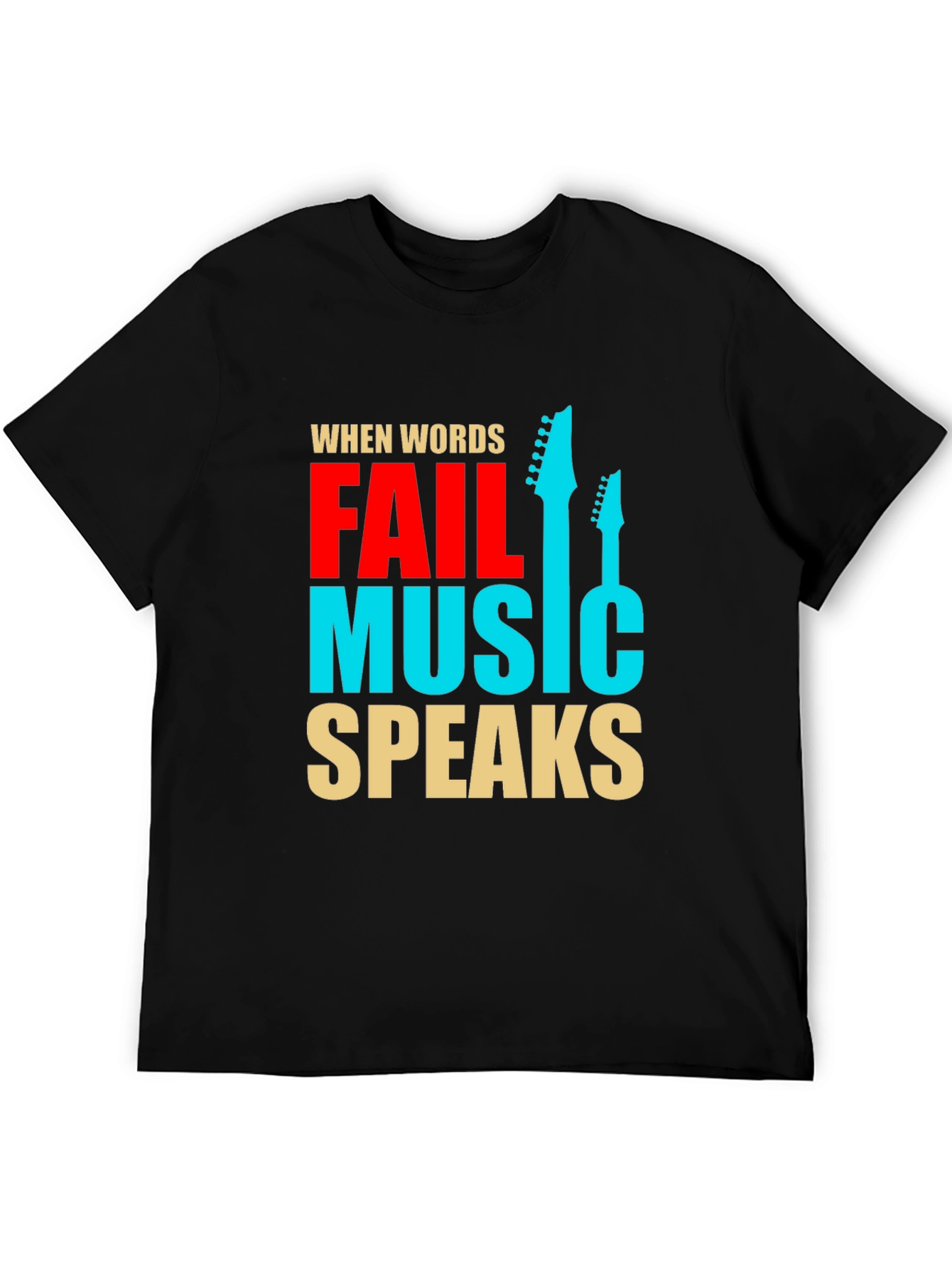 Music Speaks Graphic Tee