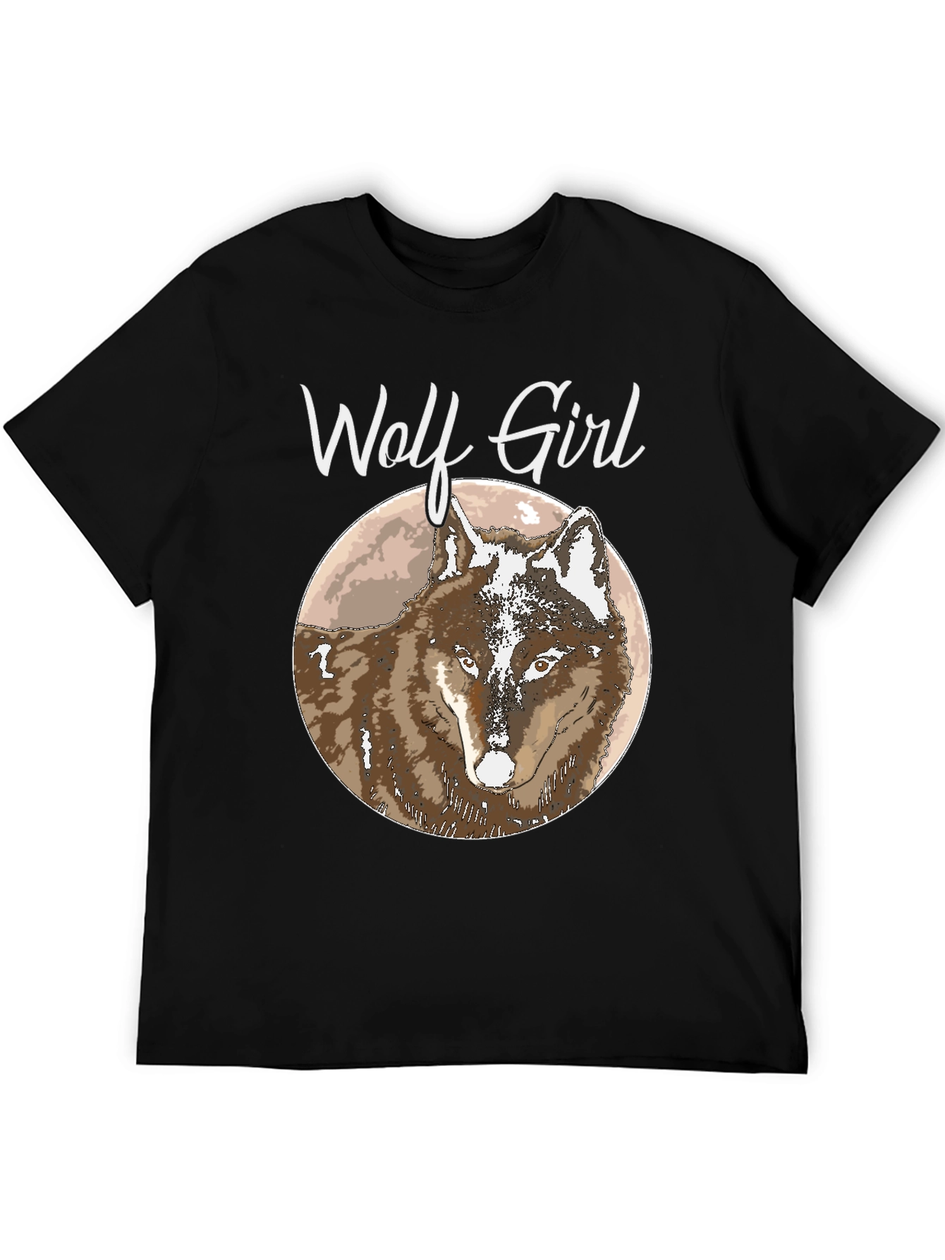 Wolf Girl T-Shirt - Cool Graphic Tee
