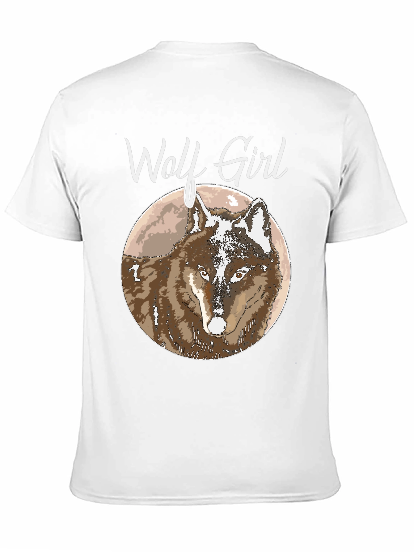Wolf Girl T-Shirt - Cool Graphic Tee