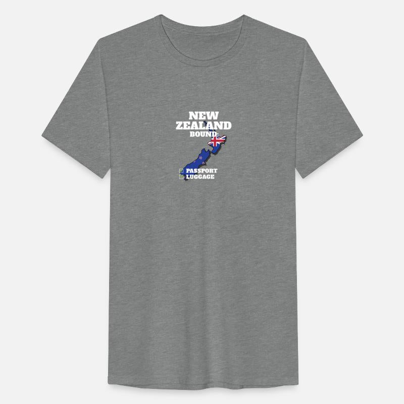 New Zealand Bound Country Travel Kiwi Flag