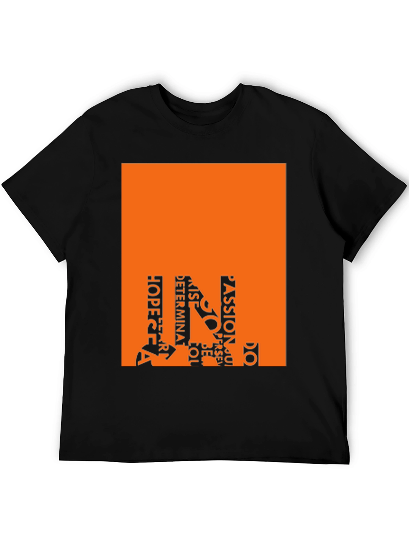 Motivational Word Art Graphic Tee