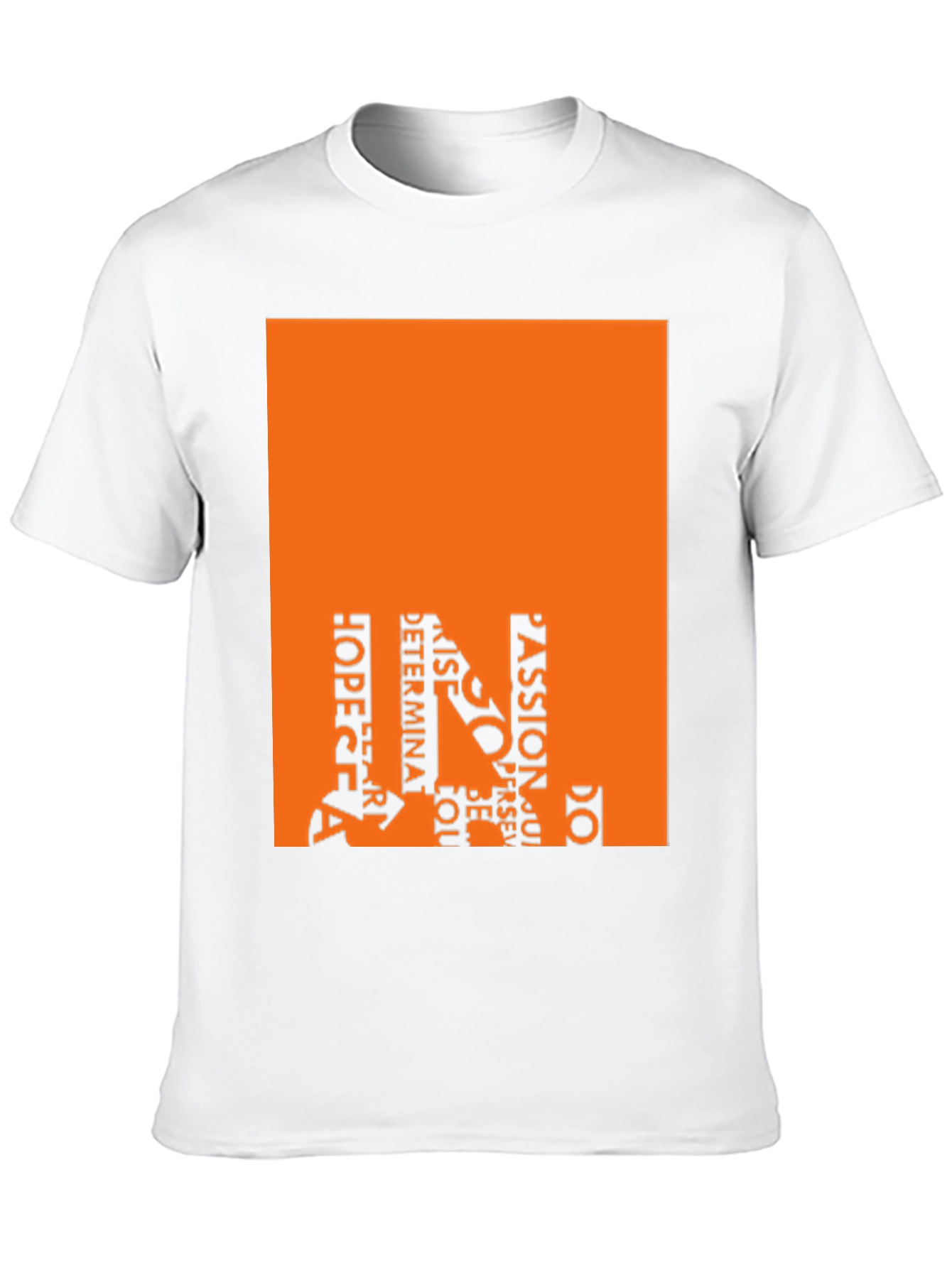 Motivational Word Art Graphic Tee