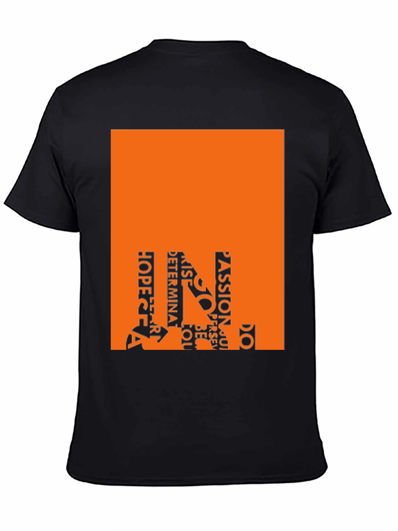 Motivational Word Art Graphic Tee