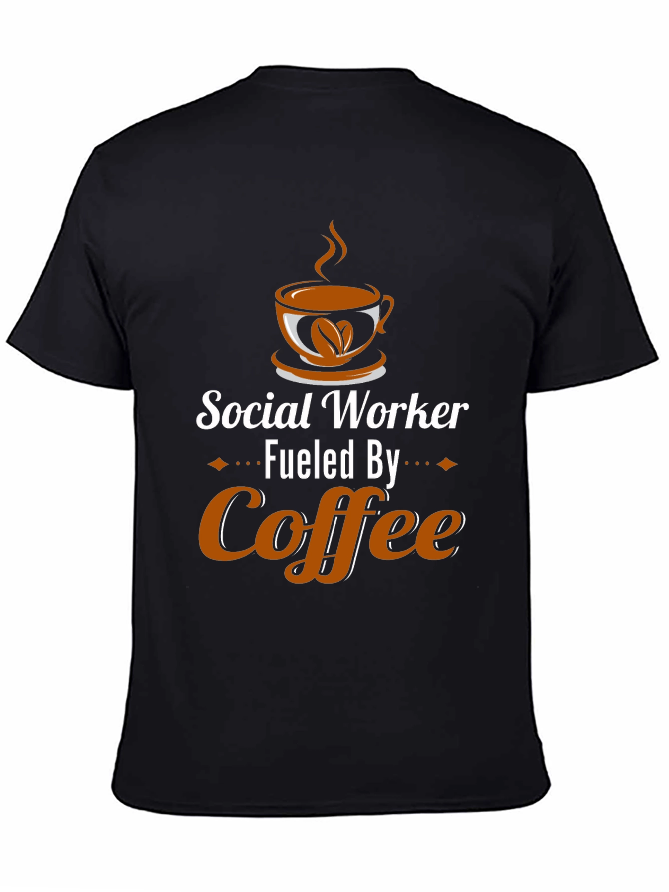 Social Worker Fuel Coffee Graphic Tee