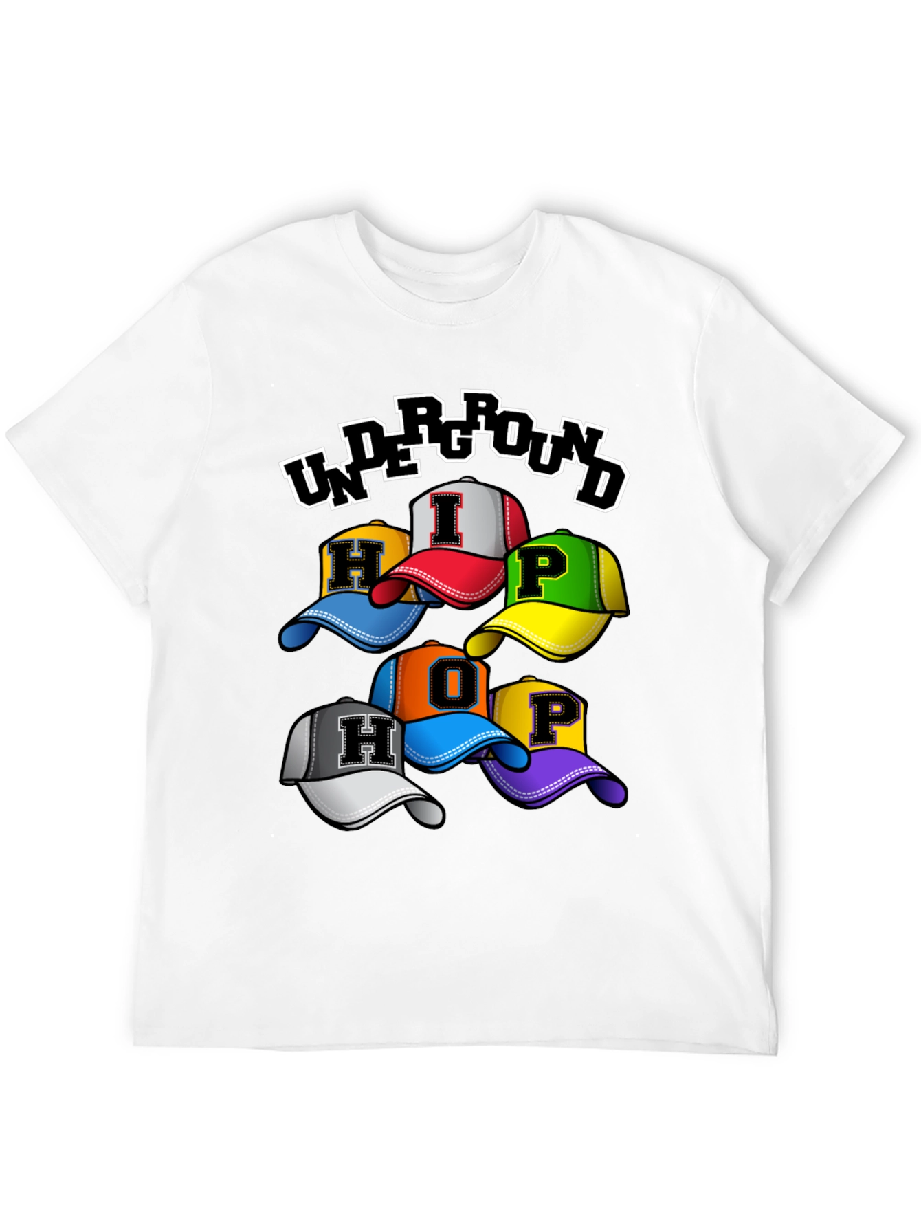 Hip Hop Underground Hats T-Shirt