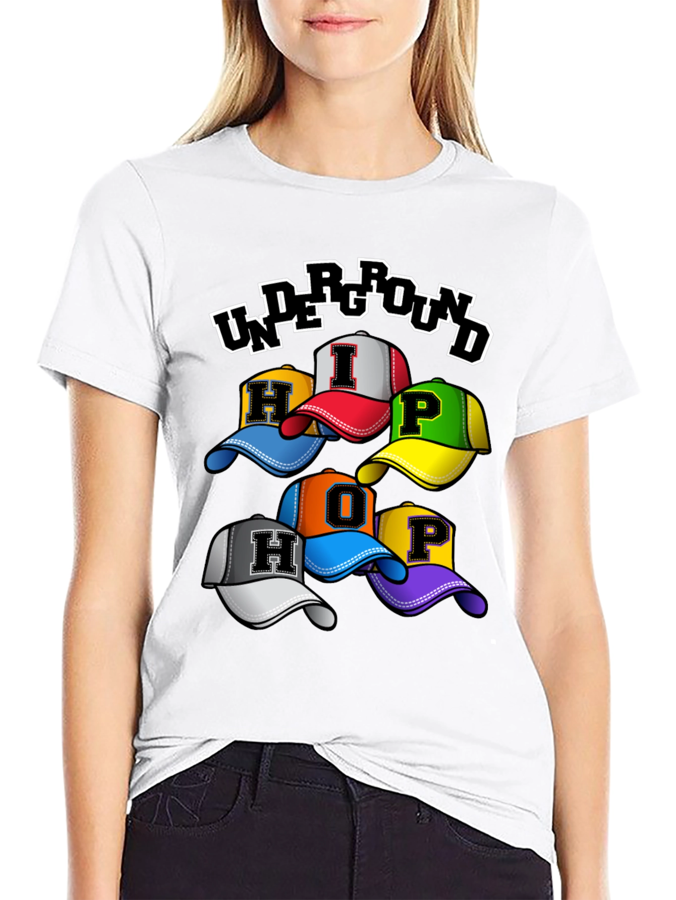 Hip Hop Underground Hats T-Shirt