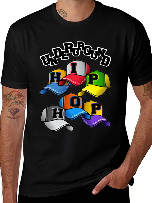 Hip Hop Underground Hats T-Shirt