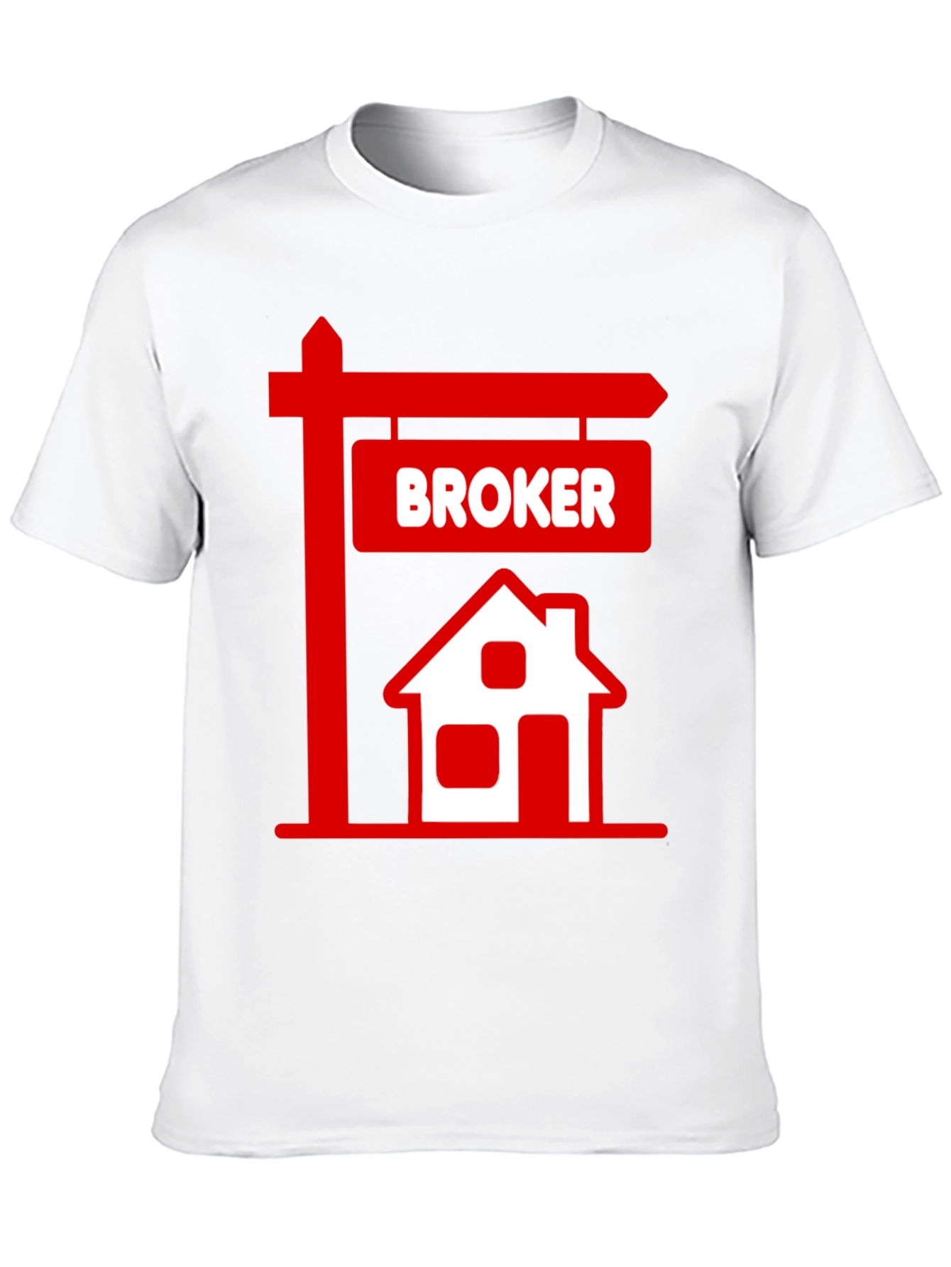 Broker House T-Shirt Real Estate Agent Tee