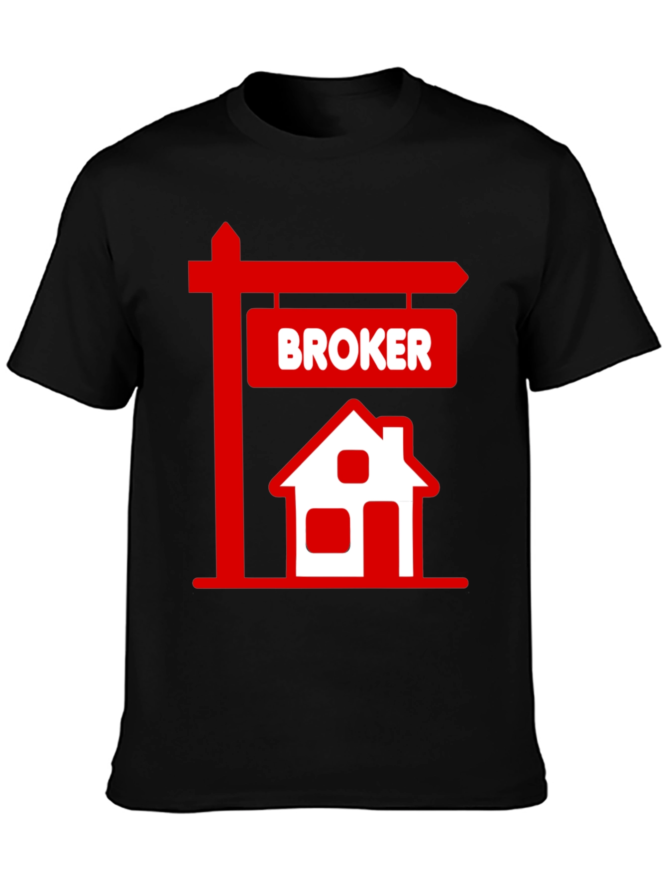 Broker House T-Shirt Real Estate Agent Tee