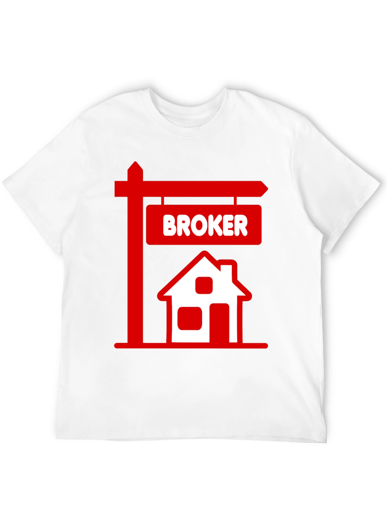 Broker House T-Shirt Real Estate Agent Tee