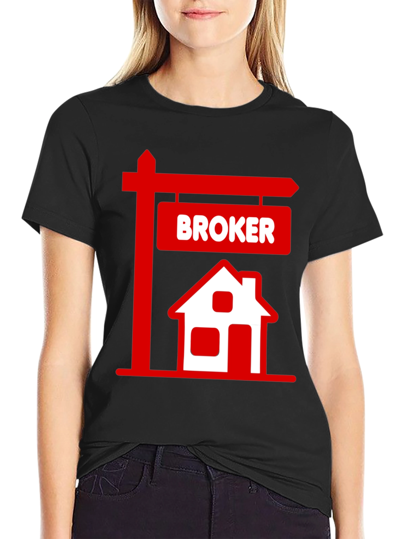 Broker House T-Shirt Real Estate Agent Tee