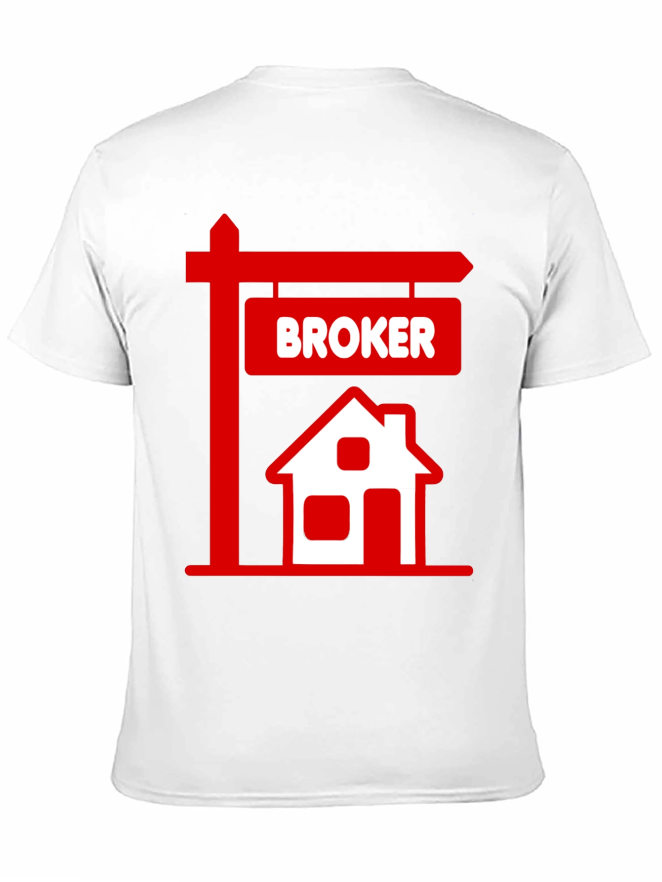 Broker House T-Shirt Real Estate Agent Tee