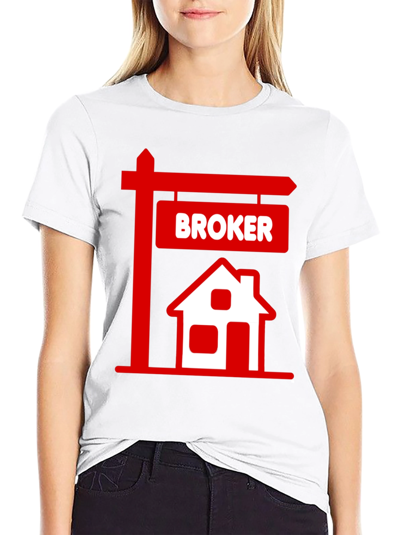 Broker House T-Shirt Real Estate Agent Tee
