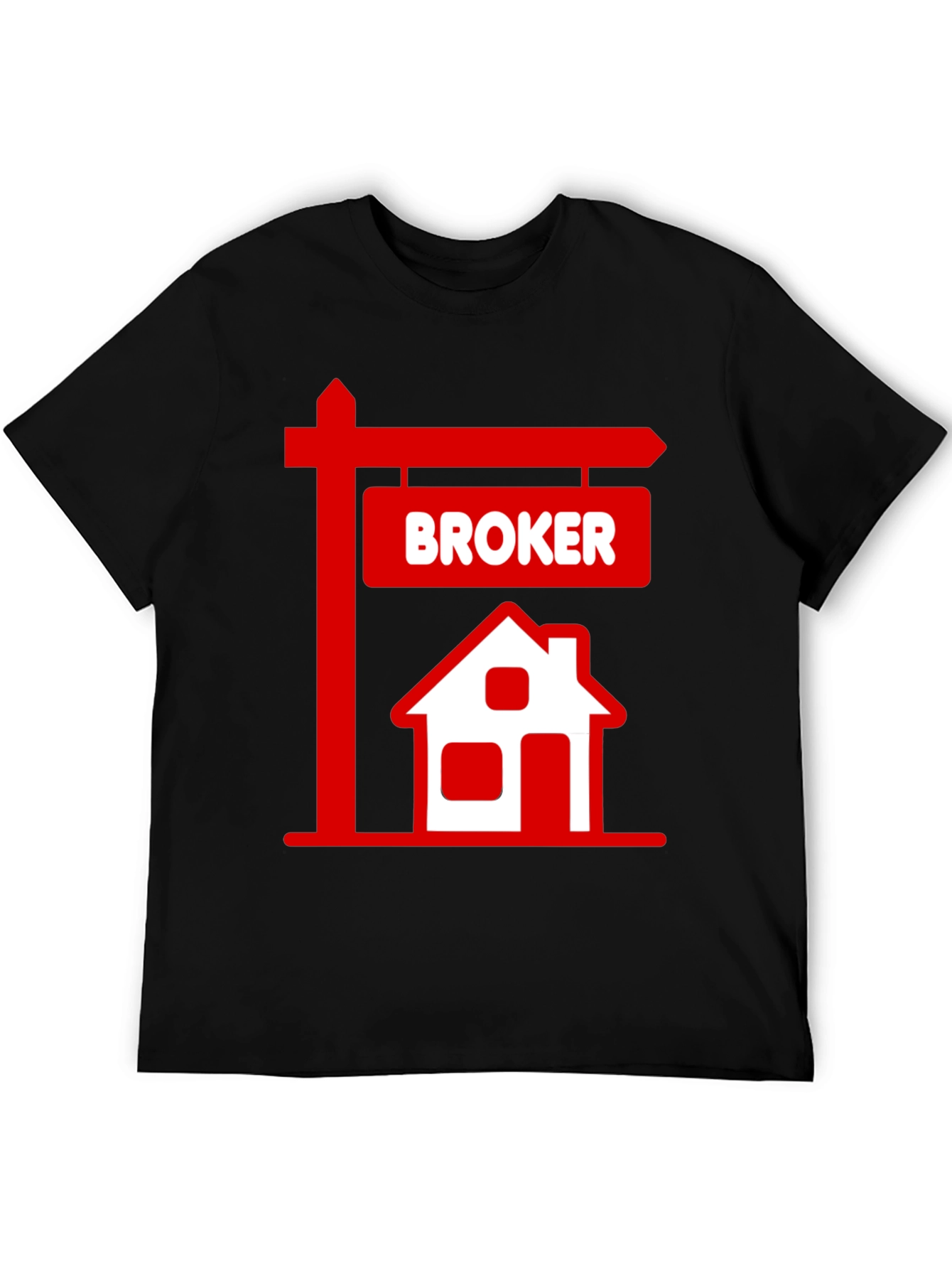 Broker House T-Shirt Real Estate Agent Tee