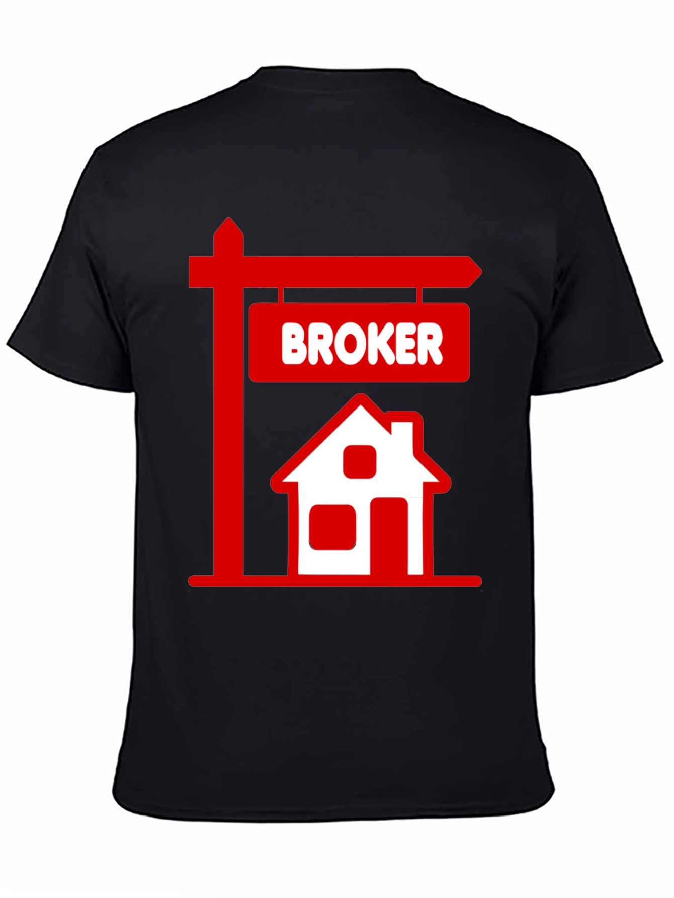 Broker House T-Shirt Real Estate Agent Tee