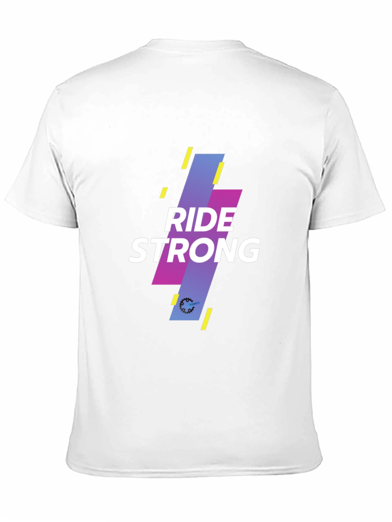 Ride Strong Black Graphic T-Shirt