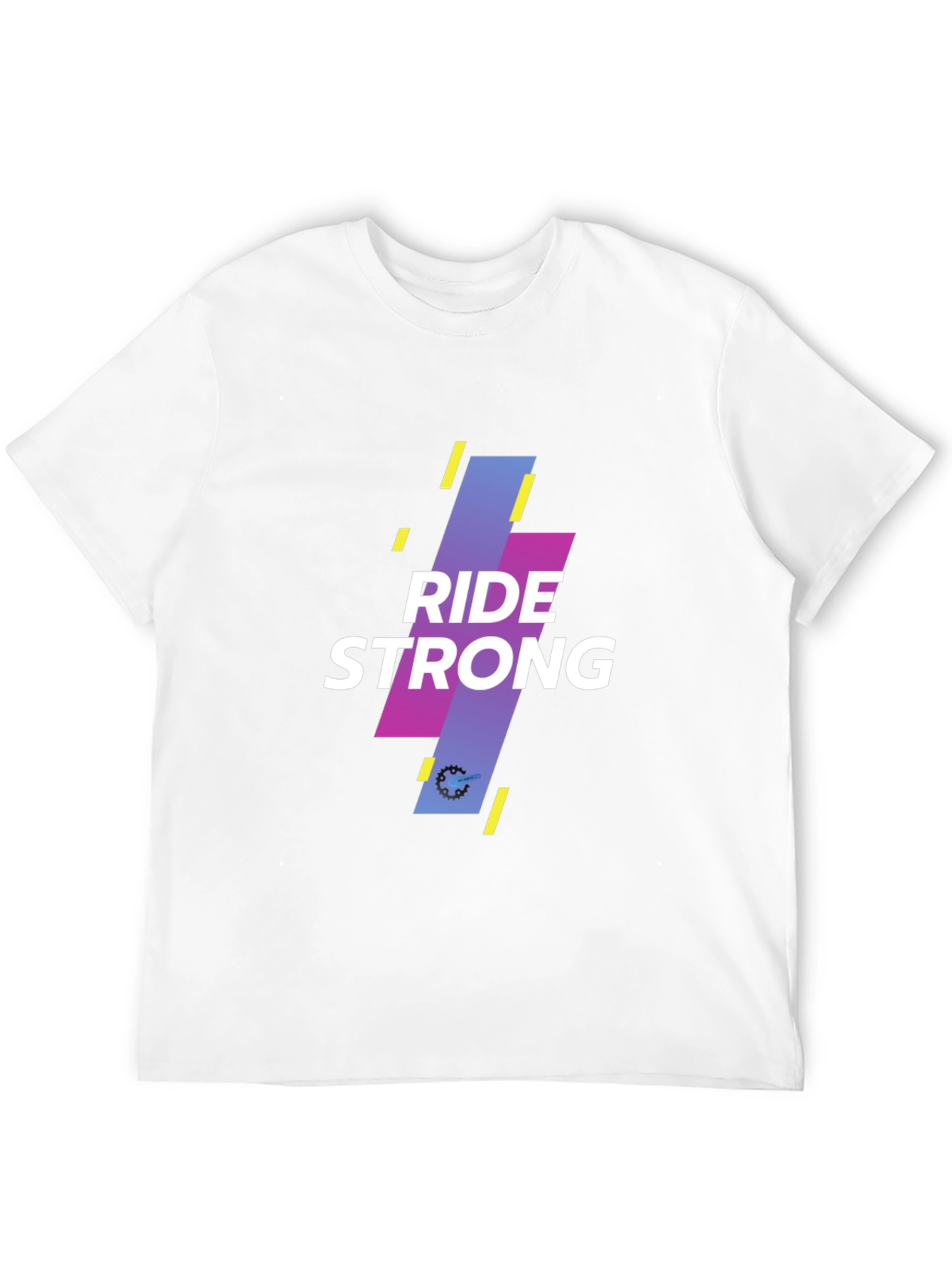 Ride Strong Black Graphic T-Shirt