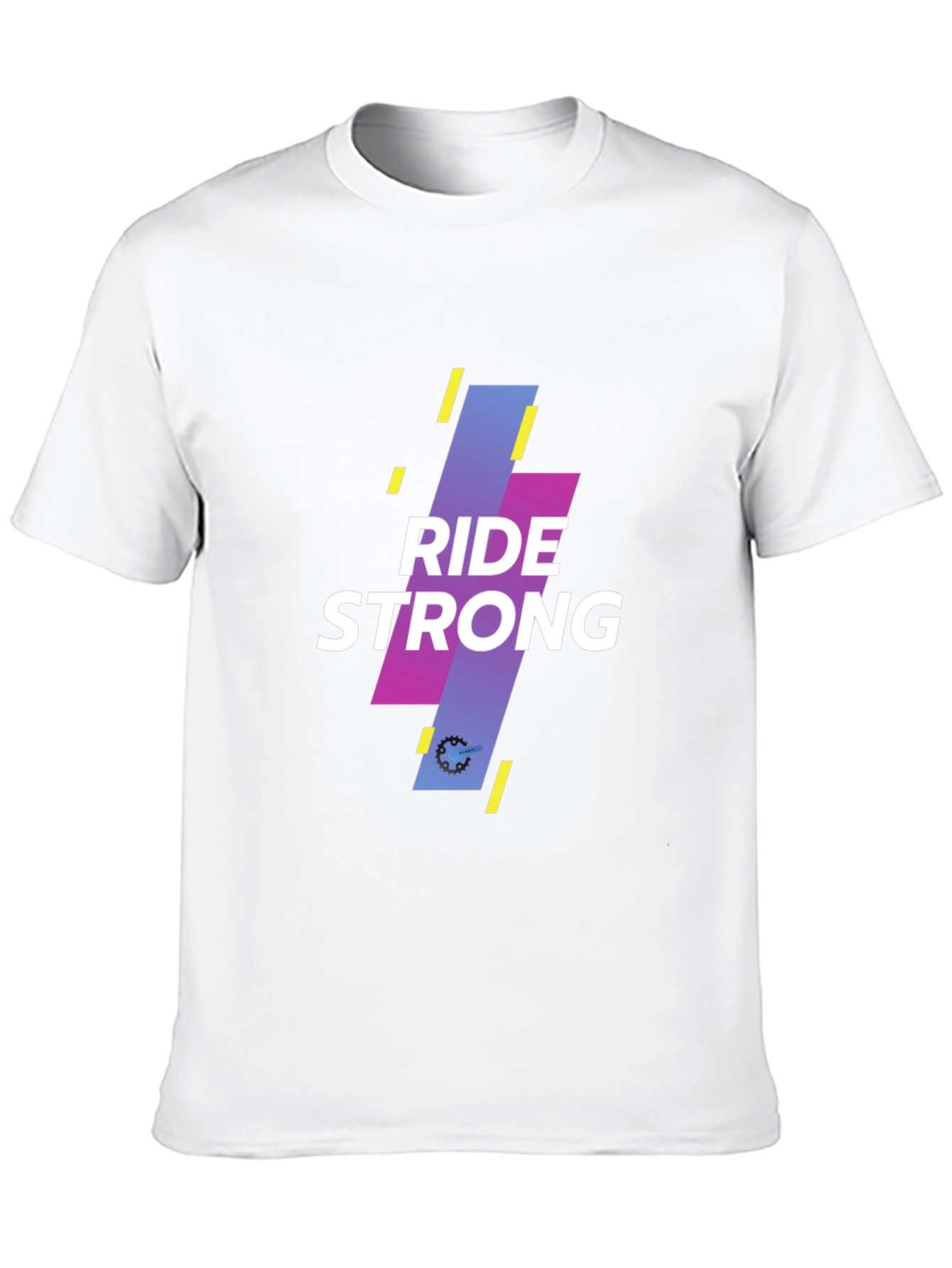 Ride Strong Black Graphic T-Shirt