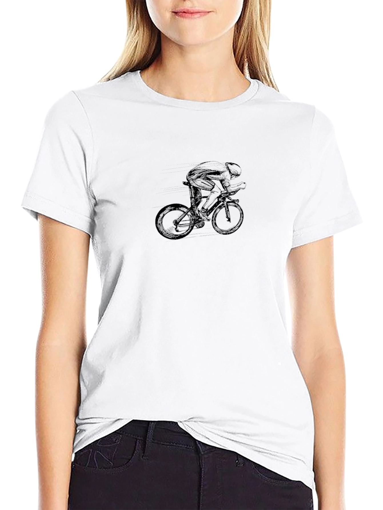 Cycling Enthusiast T-Shirt - Black