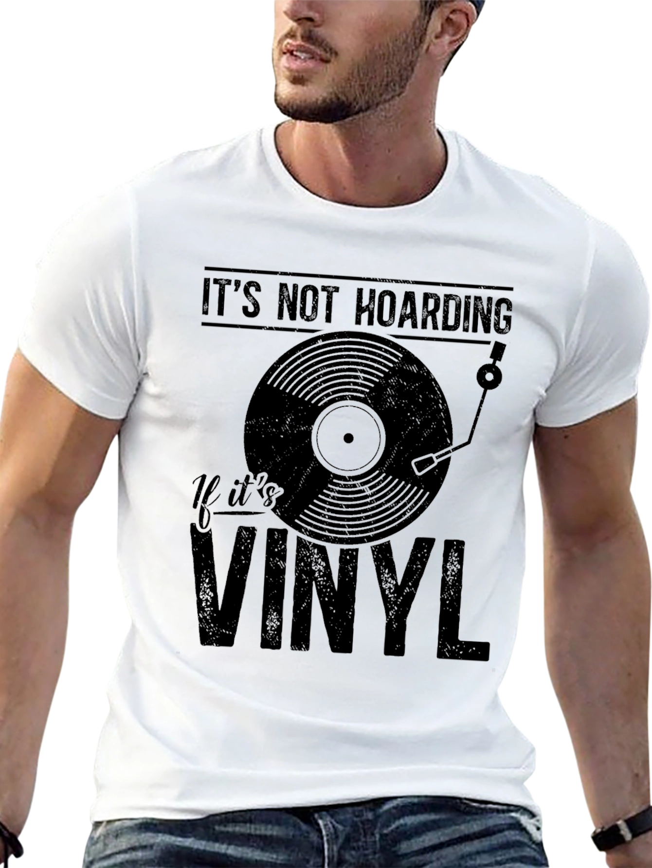 Its Not Hoarding If Its Vinyl T-Shirt