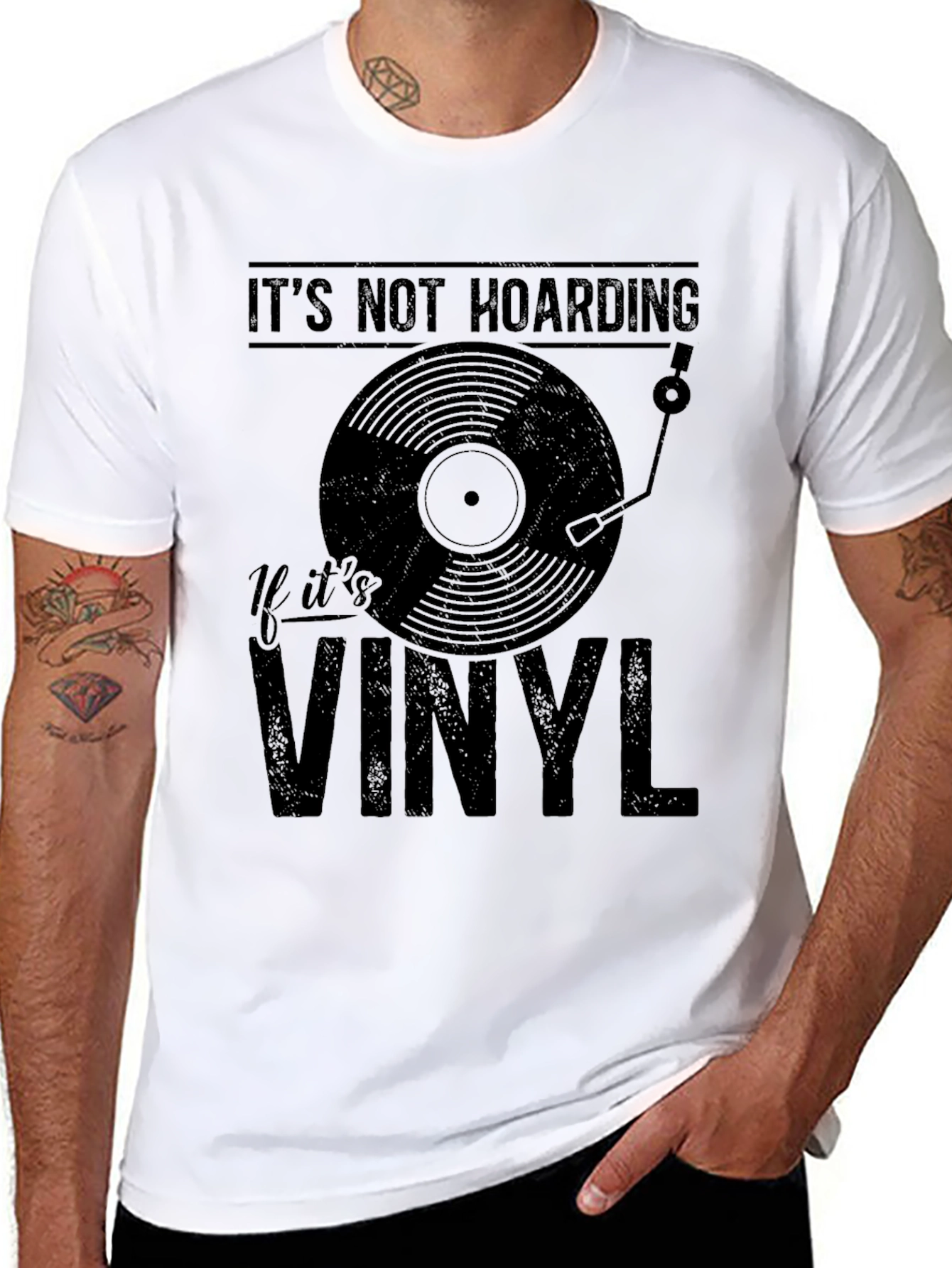 Its Not Hoarding If Its Vinyl T-Shirt