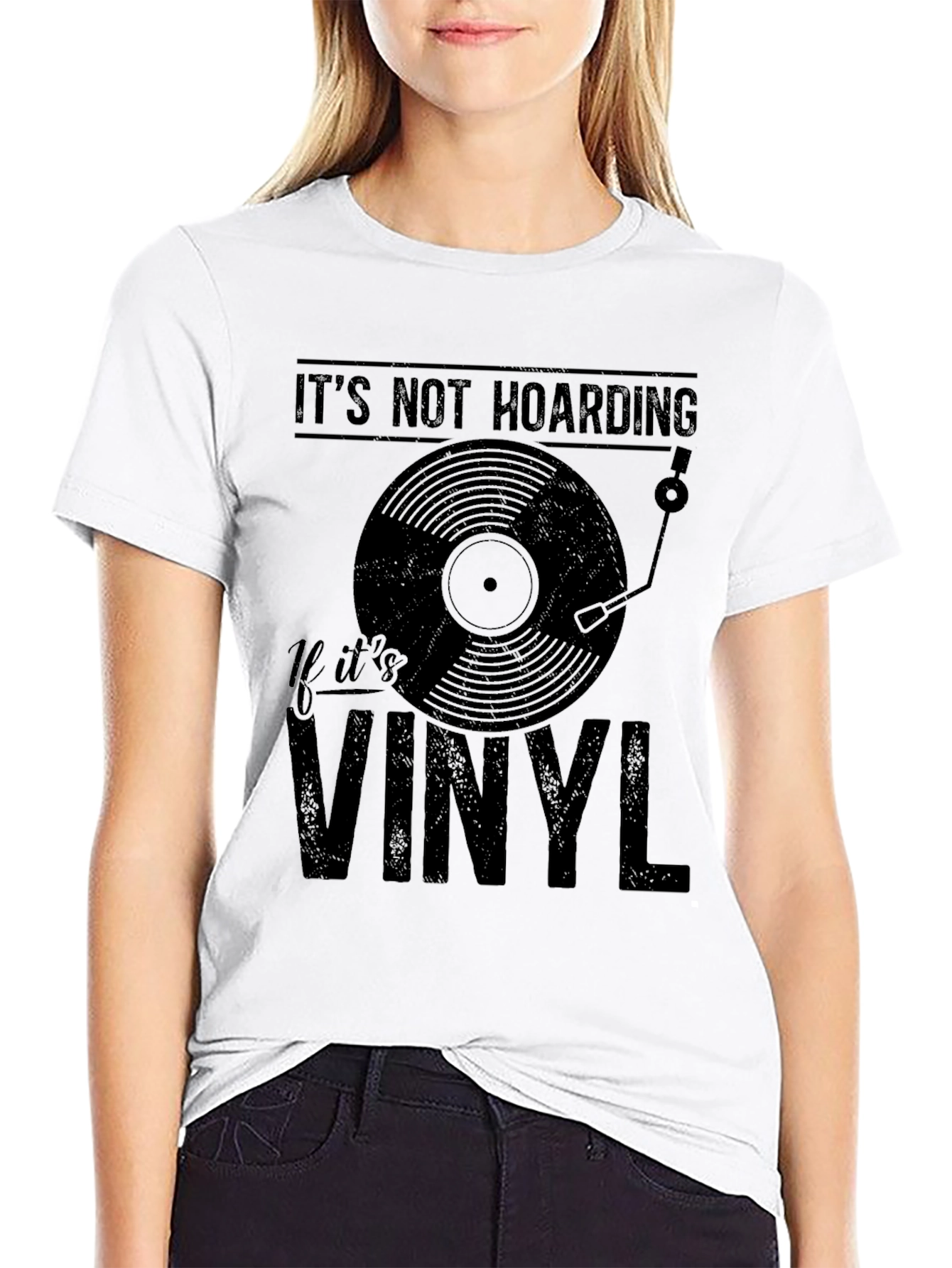 Its Not Hoarding If Its Vinyl T-Shirt
