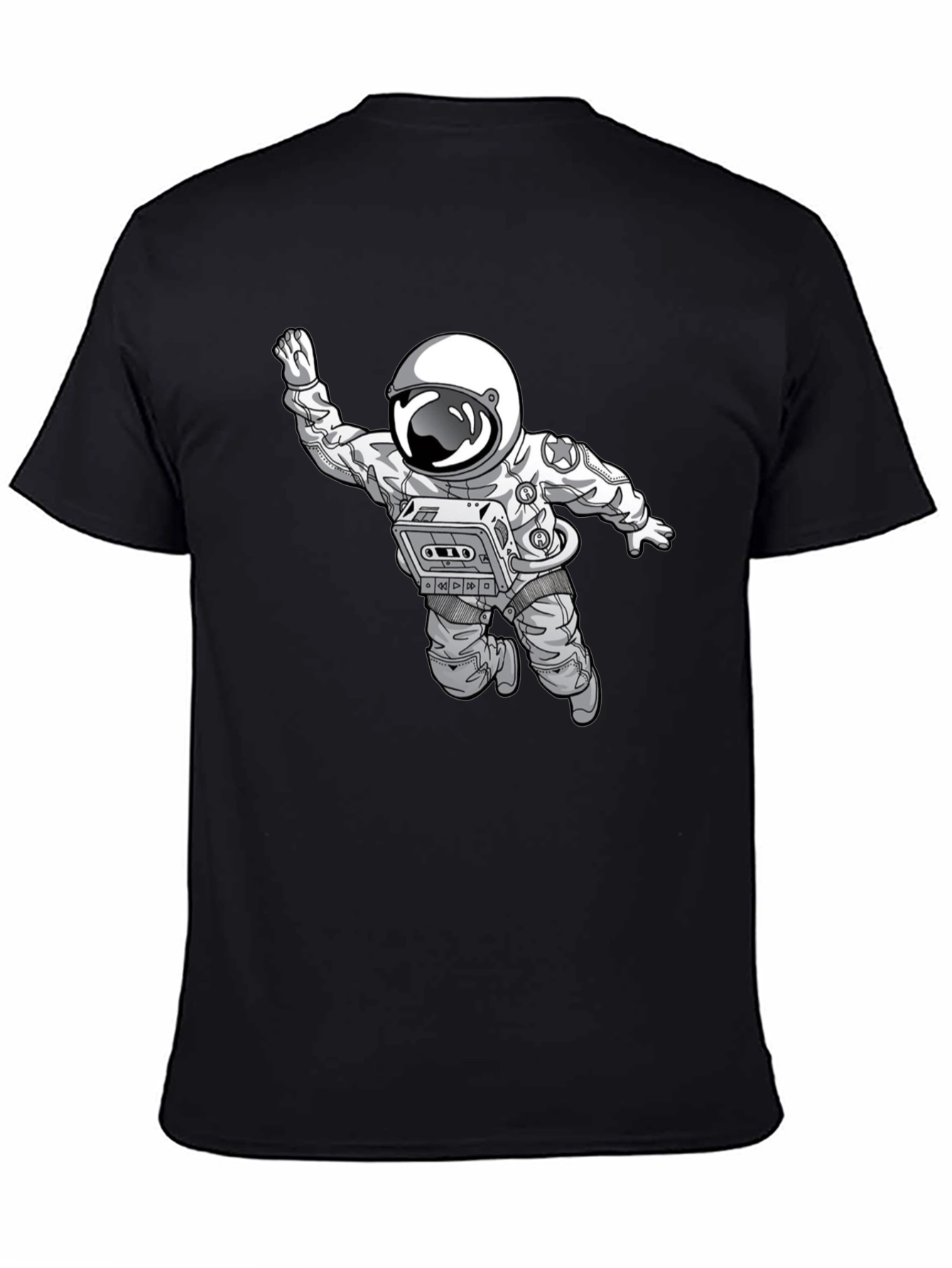 Astronaut Cassette T-Shirt - Space Vibes