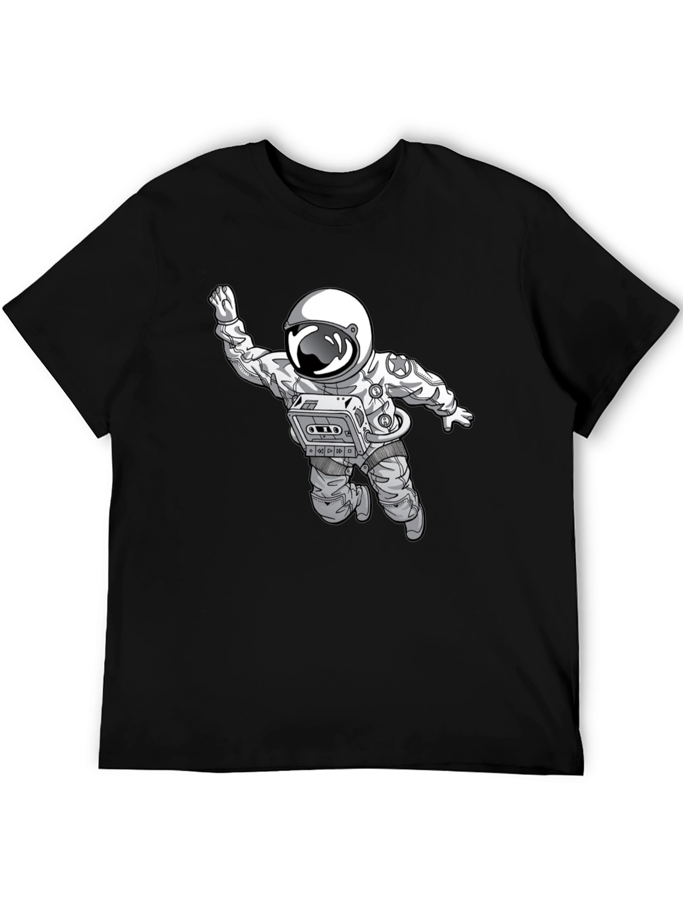 Astronaut Cassette T-Shirt - Space Vibes