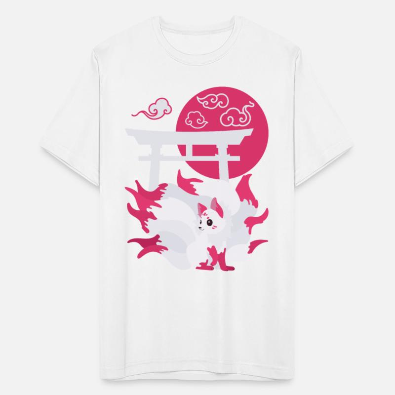 Nine Tailed Japanese Anime Fox Kitsune