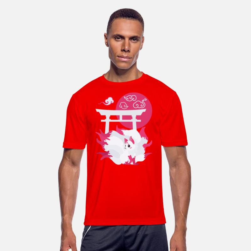 Nine Tailed Japanese Anime Fox Kitsune
