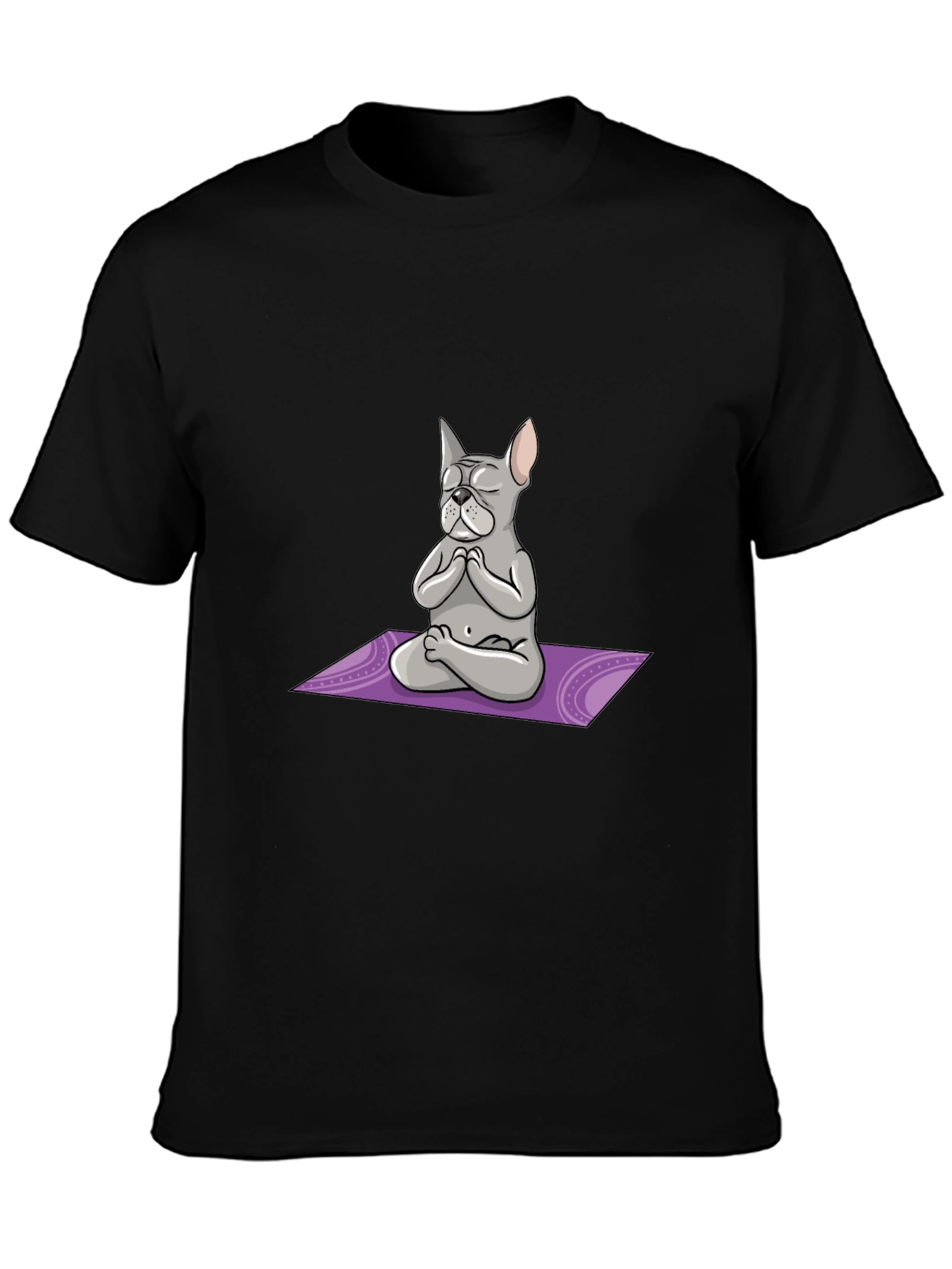 Meditating Dog Graphic Tee