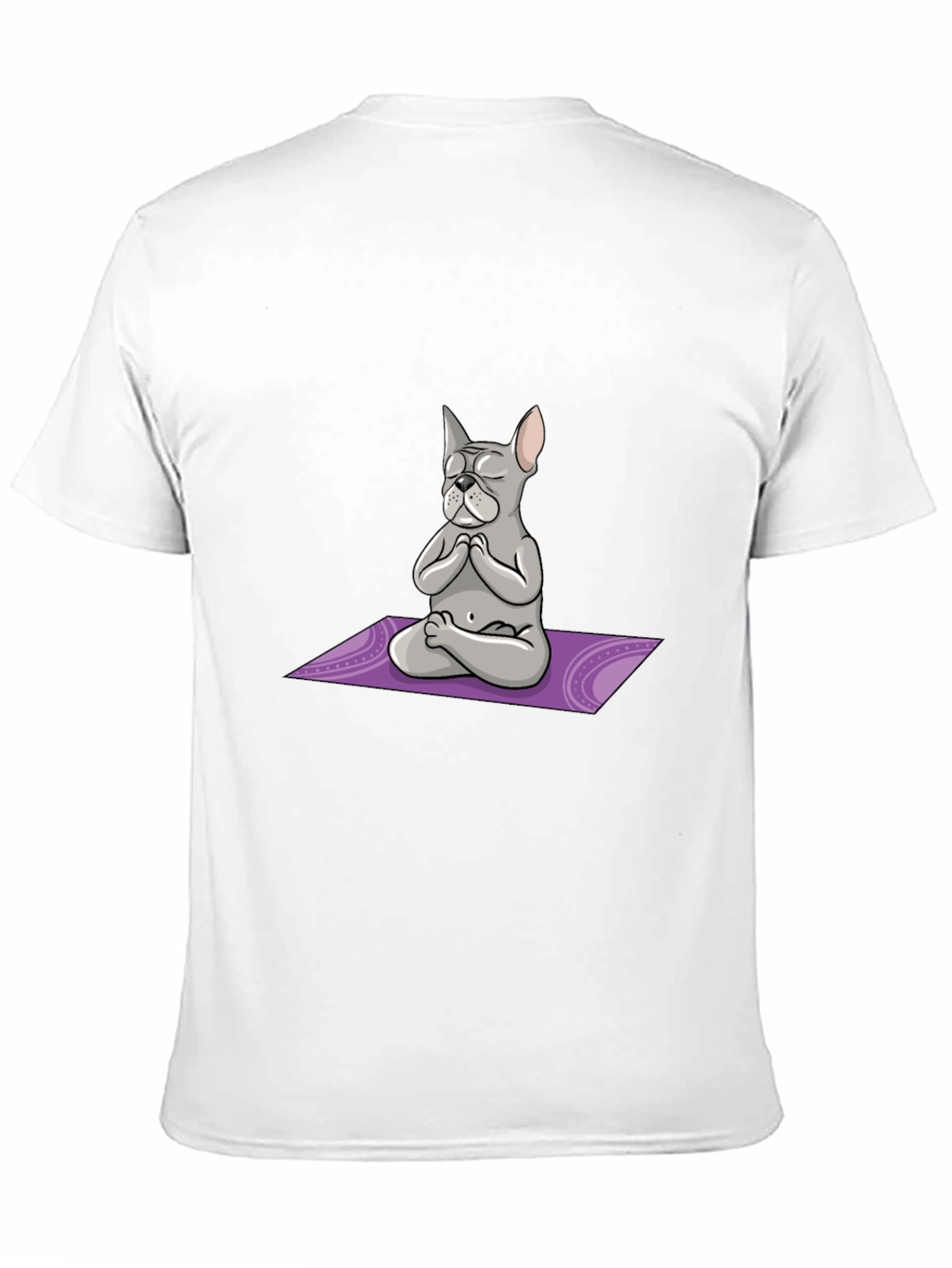 Meditating Dog Graphic Tee