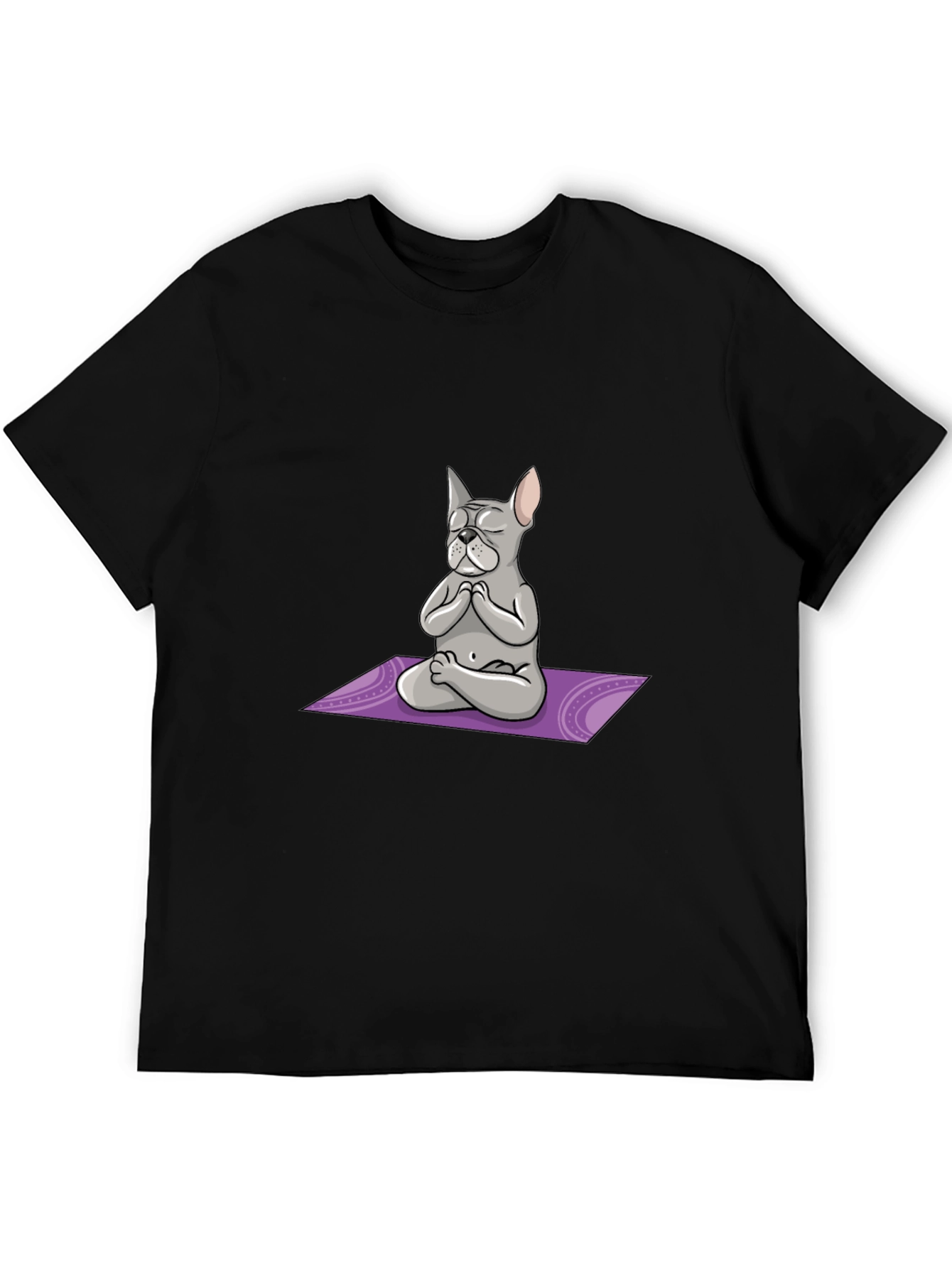 Meditating Dog Graphic Tee