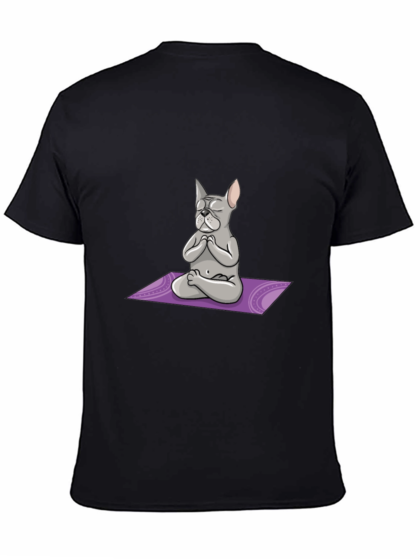 Meditating Dog Graphic Tee