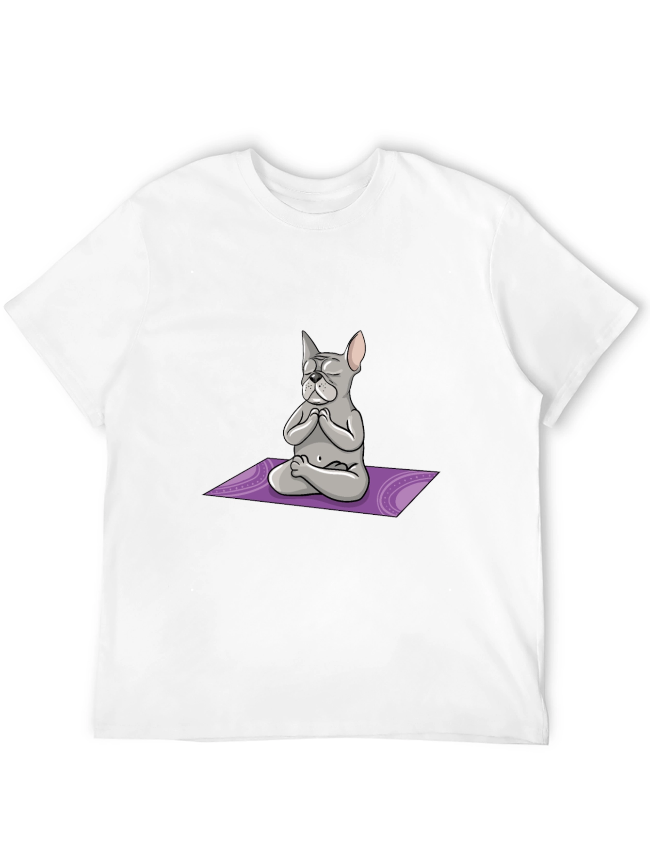 Meditating Dog Graphic Tee