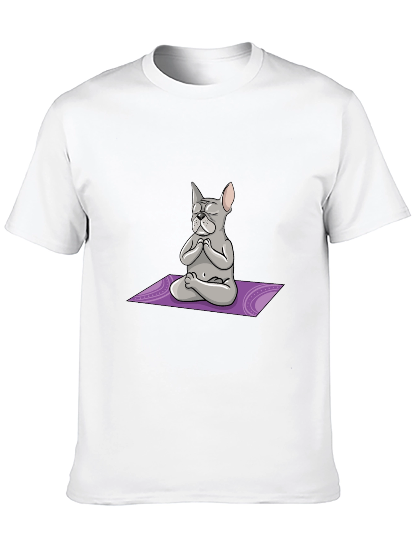 Meditating Dog Graphic Tee