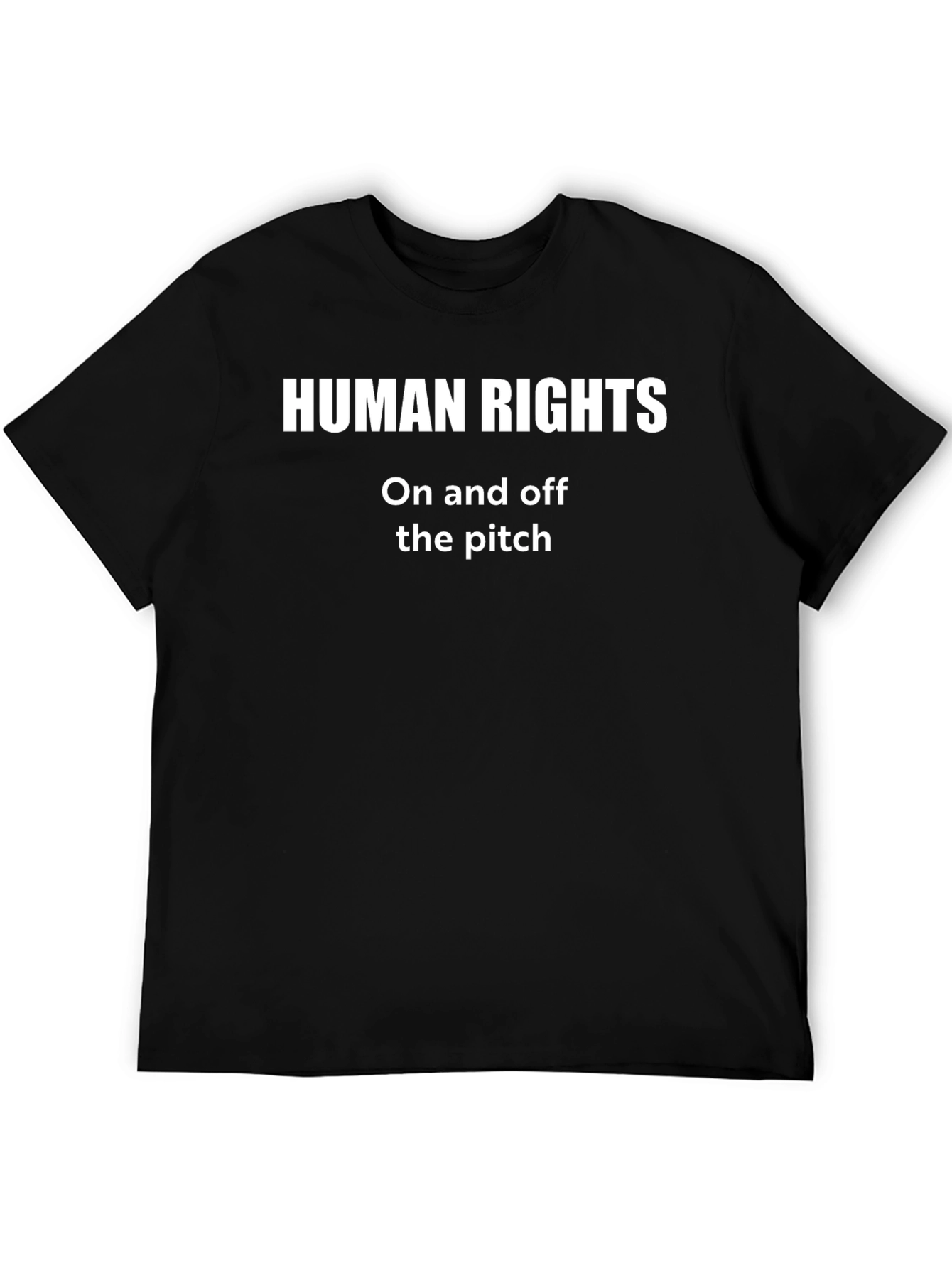 Human Rights T-Shirt - On and Off the Pitch