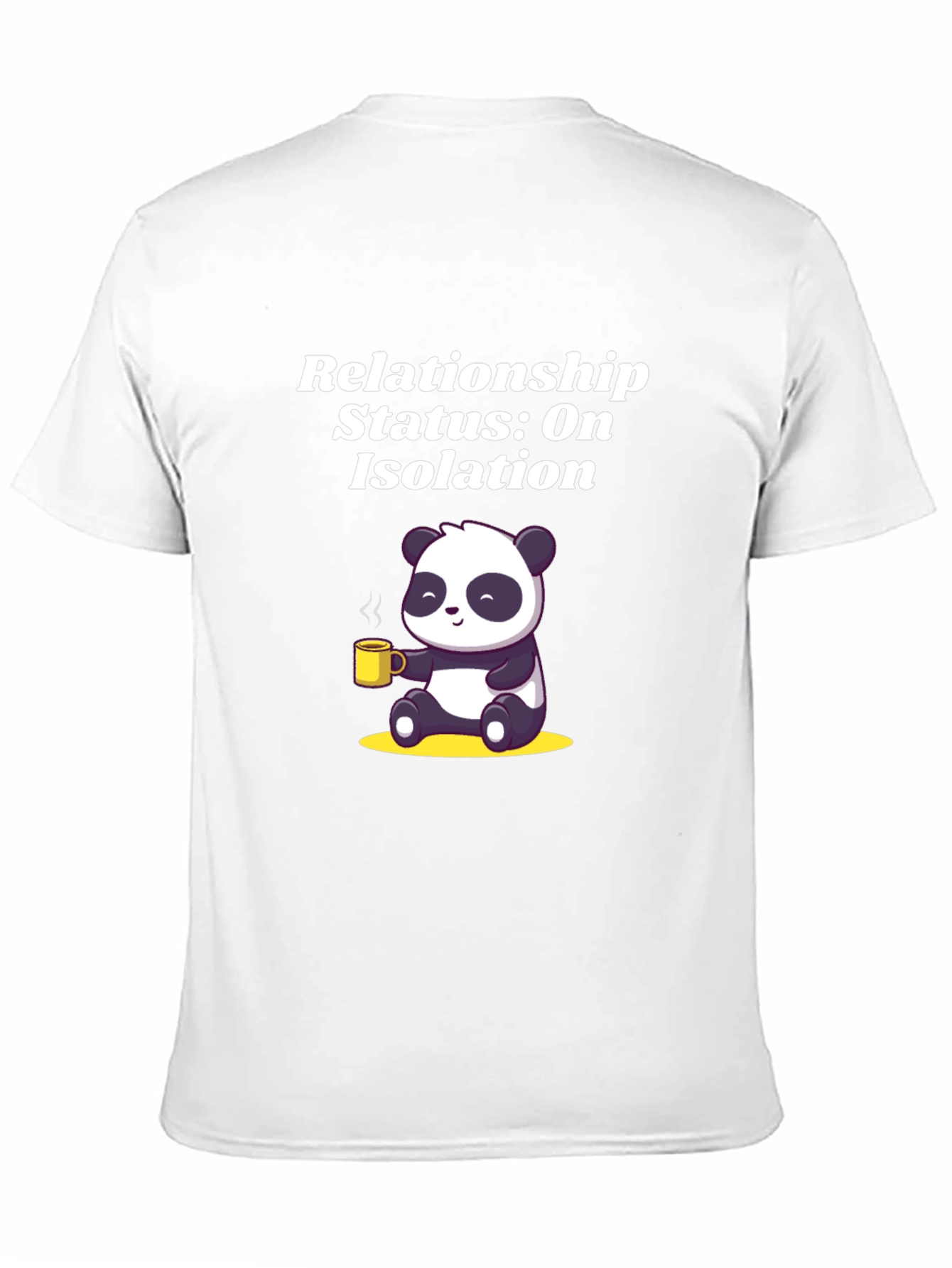 Relationship Status: On Isolation Panda T-Shirt