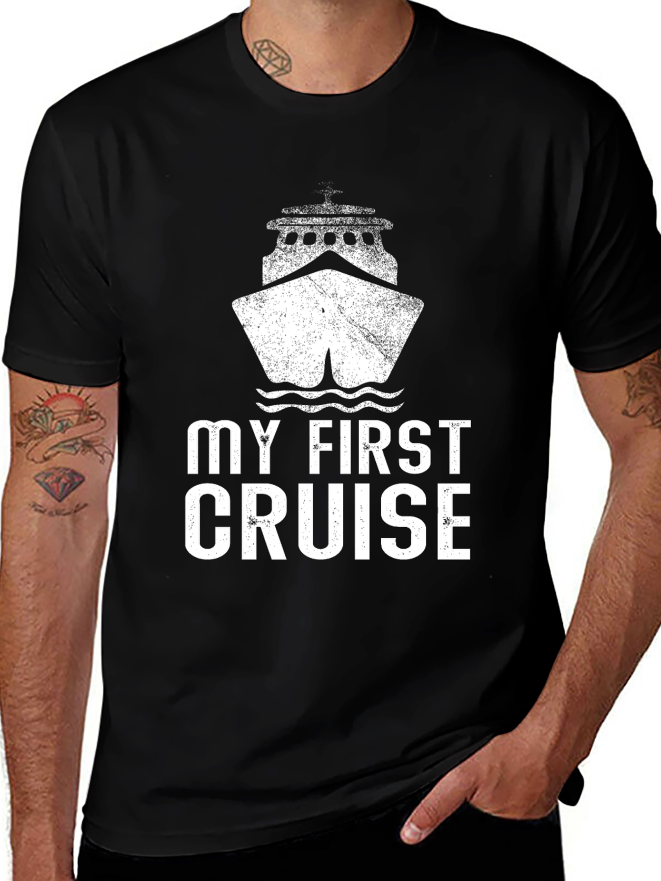 My First Cruise T-Shirt - Cruise Ship Vacation Tee