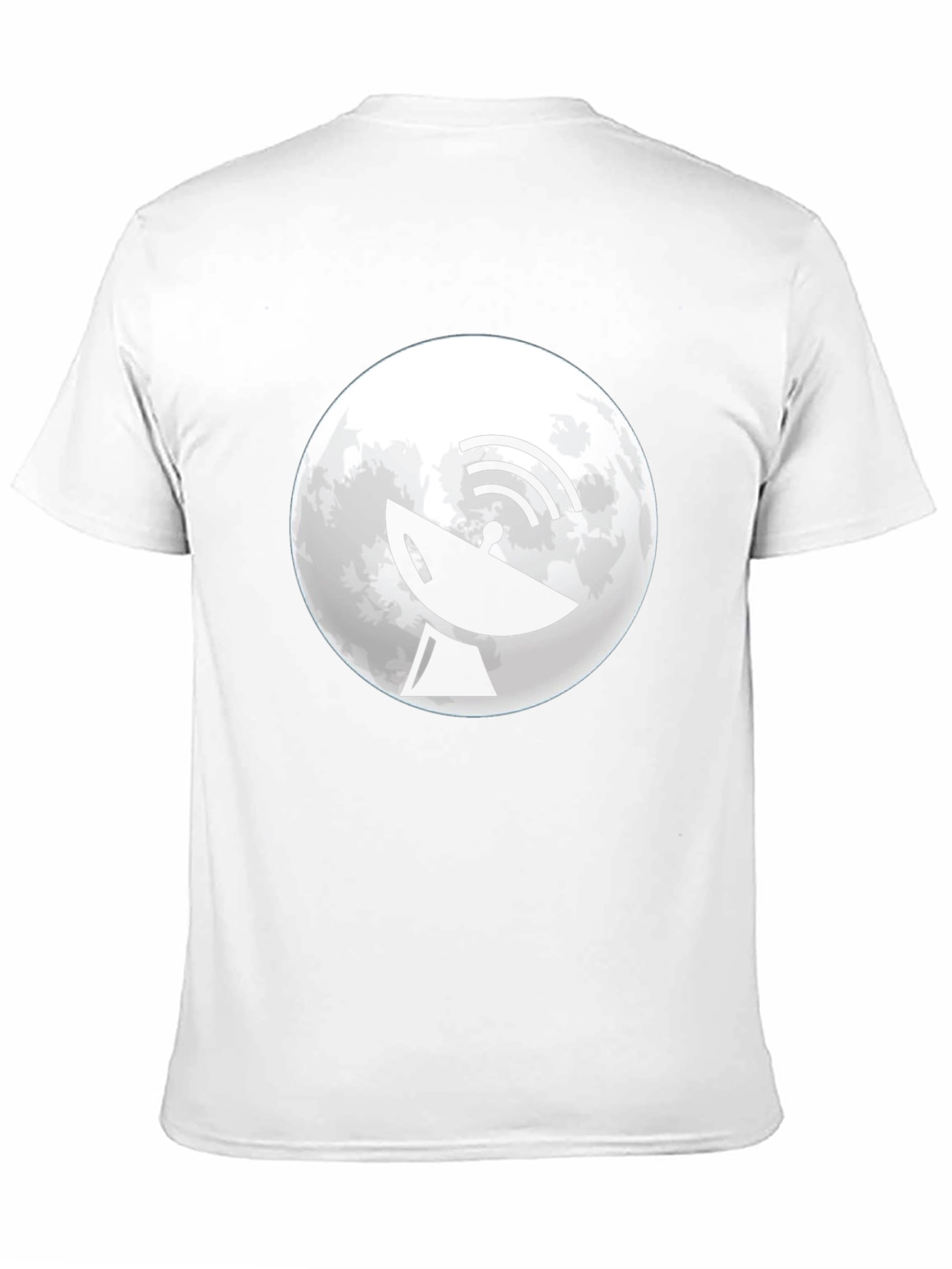 Satellite Moon Graphic T-Shirt