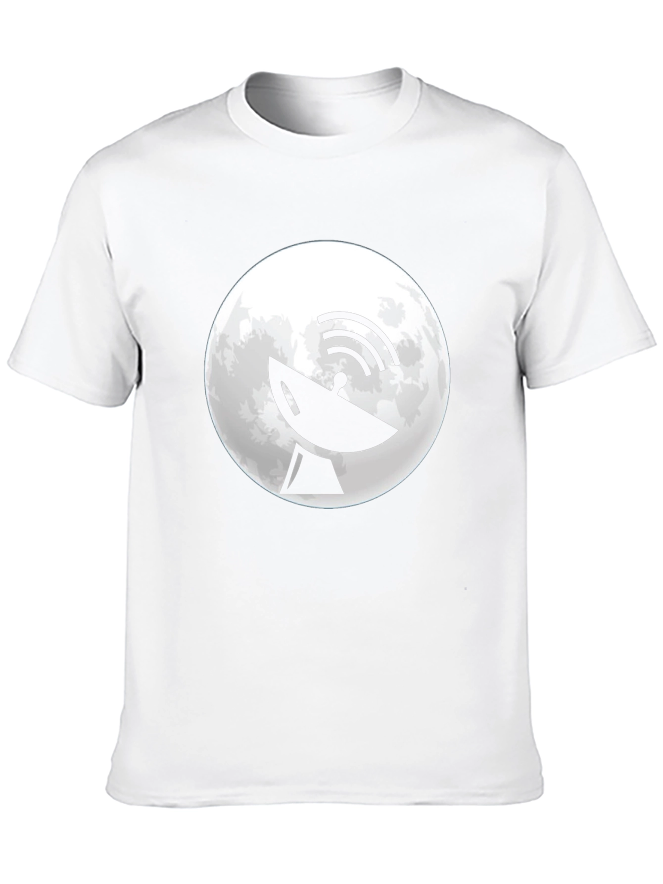 Satellite Moon Graphic T-Shirt